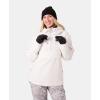 image:imageRoxy Womens Shelter Snowboard Jacket  10k Waterproof Insulated Ski Jacket Pfasfree Hydrosmart CollarWhite