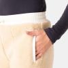 image:imageRoxy Womens Sherpa Jogger  Relaxed Fit Faux Sherpa Fleece Pant Adjustable Waist PfasFree Fully LinedDesert