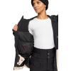 image:imageRoxy Womens Ski Jacket  10k Waterproof Insulated Pfasfree Stretch Recycled FabricAnthracite
