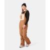 image:imageRoxy Womens Slim Fit Rideout Snow Bib Overalls  15k Waterproof Insulated Fully Taped SeamsCoconut