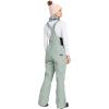 image:imageRoxy Womens Slim Fit Rideout Snow Bib Overalls  15k Waterproof Insulated Fully Taped SeamsLily Pad