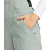 image:imageRoxy Womens Slim Fit Rideout Snow Bib Overalls  15k Waterproof Insulated Fully Taped SeamsLily Pad
