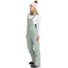image:imageRoxy Womens Slim Fit Rideout Snow Bib Overalls  15k Waterproof Insulated Fully Taped SeamsLily Pad