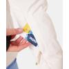 image:imageRoxy Womens Snowdrift Puffer Jacket  10k Waterproof Pfasfree Hydrosmart Faux Fur HoodSnow White