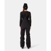image:imageRoxy Womens Summit Softshell Bib Pants  15k Waterproof Slim Fit Snow Bib Stretch Fabric Knee PaddingBlack
