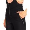 image:imageRoxy Womens Summit Softshell Bib Pants  15k Waterproof Slim Fit Snow Bib Stretch Fabric Knee PaddingOnyx
