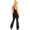 image:imageRoxy Womens Summit Softshell Bib Pants  15k Waterproof Slim Fit Snow Bib Stretch Fabric Knee PaddingOnyx