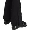image:imageRoxy Womens Summit Softshell Bib Pants  15k Waterproof Slim Fit Snow Bib Stretch Fabric Knee PaddingOnyx
