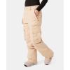 image:imageRoxy Womens Trooper Cargo Snowboard Pant  10k Waterproof Insulated PfasfreeDesert