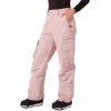 image:imageRoxy Womens Trooper Cargo Snowboard Pant  10k Waterproof Insulated PfasfreeRose