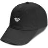 image:imageRoxy Girls Embroidered Baseball Cap  Dad Hat  Adjustable  Sun Protection  Beach  Vacation  Cotton Anthracite