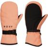 image:imageRoxy Girls Jetty SnowboardSki Mittens  DryFlight PFCFree WarmFlight Insulation Touch Screen Adjustable Peach Pink Small