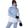 image:imageRoxy Womens Shelter Snowboard Jacket  10k Waterproof Insulated Ski Jacket Pfasfree Hydrosmart CollarBlue