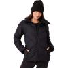 image:imageRoxy Womens Snowdrift Puffer Jacket  10k Waterproof Pfasfree Hydrosmart Faux Fur HoodBlack
