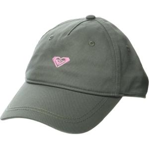image:imageRoxy Girls Embroidered Baseball Cap  Dad Hat  Adjustable  Sun Protection  Beach  Vacation  Cotton Agave Green