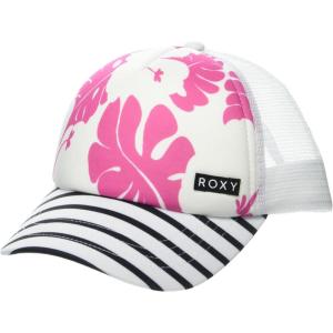 image:imageRoxy Girls Honey Coconut Trucker Hat  Breathable Mesh Snapback Curved VisorShocking Pink
