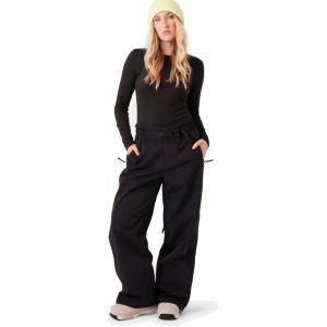 image:imageRoxy Womens Bleeker Snowboard Pant  10k Waterproof Pfasfree Venting Boot Gaiter Hem Lift SystemBlack