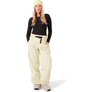 image:imageRoxy Womens Bleeker Snowboard Pant  10k Waterproof Pfasfree Venting Boot Gaiter Hem Lift SystemJade