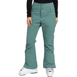image:imageRoxy Womens Diversion Ski Pant  10k Waterproof Insulated Snow Pants Tailored Fit PfasfreeSea Pine