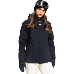 image:imageRoxy Womens Galaxy Ski Jacket  10k Waterproof Insulated Pfasfree Stretch Recycled FabricAnthracite
