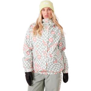 image:imageRoxy Womens High Ridge Hoodie Snowboard Jacket  10k Waterproof Insulated Ski JacketHeart