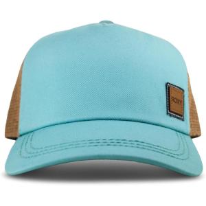 image:imageRoxy Womens Incognito Trucker Hat  Adjustable Summer Cap Lightweight and Breathable Mesh Back DesignTanager Turquoise