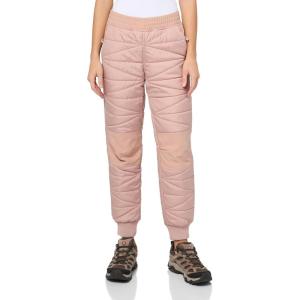 image:imageRoxy Womens Lumi Insulated Hybrid Jogger Pant Insulated Quilted Pant Mixed Media DesignRose