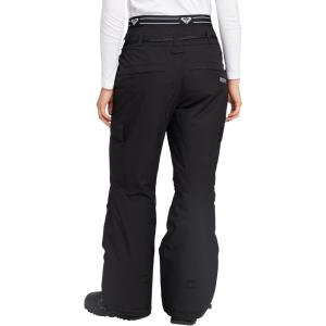 image:imageRoxy Womens Passive Lines Snowboard Pant  10k Waterproof Venting Hem Lift SystemAnthracite
