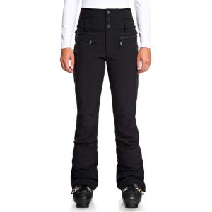 image:imageRoxy Womens Rising High Ski Pant  15k Waterproof Stretch Snow Pant Skinny Fit PfasfreeTrue Black
