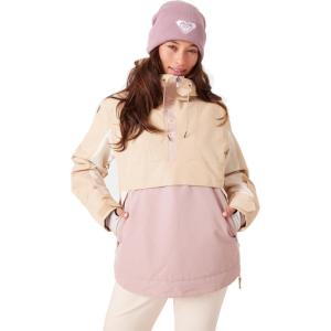 image:imageRoxy Womens Shelter Snowboard Jacket  10k Waterproof Insulated Ski Jacket Pfasfree Hydrosmart CollarRed