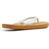 image:imageRoxy Girls Costas Flip Flop SandalsWhiteTan