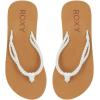 image:imageRoxy Girls Costas Flip Flop SandalsWhiteTan