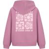 image:imageRoxy Girls Fullzip Fleece Hoodie SweatshirtGrape Nectar