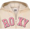 image:imageRoxy Girls Fullzip Fleece Hoodie SweatshirtParchment Campus