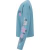image:imageRoxy Girls Long Sleeve Relaxed Fit Graphic TeeBlue Hibiscus