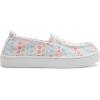 image:imageRoxy Girls Minnow Slip on Sneaker ShoeWhitePinkBlue 233