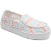 image:imageRoxy Girls Minnow Slip on Sneaker ShoeWhitePinkBlue 233