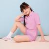 image:imageRoxy Girls Oceanview Jumpsuit Casual Fit Short Sleeves amp Elastic WaistbandLilac Oceanview