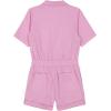 image:imageRoxy Girls Oceanview Jumpsuit Casual Fit Short Sleeves amp Elastic WaistbandLilac Oceanview