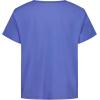 image:imageRoxy Girls Short Sleeve Boyfriend Fit Logo Tee Crew Neck Graphic TShirt Soft amp ComfortableBlue Bonnet Sunny