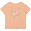 image:imageRoxy Girls Short Sleeve Boyfriend Fit Logo Tee Crew Neck Graphic TShirt Soft amp ComfortablePeach Nectar Journy