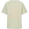 image:imageRoxy Girls Short Sleeve Oversized Fit Logo Tee Crew Neck Graphic TShirt Soft amp ComfortableGreen Tropics