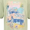 image:imageRoxy Girls Short Sleeve Oversized Fit Logo Tee Crew Neck Graphic TShirt Soft amp ComfortableLaurel Green