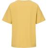 image:imageRoxy Girls Short Sleeve Oversized Fit Logo Tee Crew Neck Graphic TShirt Soft amp ComfortableOchre Setter
