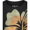 image:imageRoxy Girls Short Sleeve Oversized Fit Logo Tee Crew Neck Graphic TShirt Soft amp ComfortablePhantom Hibiscus