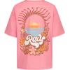 image:imageRoxy Girls Short Sleeve Oversized Fit Logo Tee Crew Neck Graphic TShirt Soft amp ComfortablePlumeria Aloha