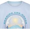 image:imageRoxy Girls Short Sleeve Oversized Fit Logo Tee Crew Neck Graphic TShirt Soft amp ComfortableWindsurfer Waves