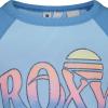 image:imageRoxy Girls Short Sleeve Snug Fit Ribbed Tee Crew Neck Graphic TShirt Soft amp ComfortableBlue Sunset