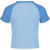 image:imageRoxy Girls Short Sleeve Snug Fit Ribbed Tee Crew Neck Graphic TShirt Soft amp ComfortableBlue Sunset