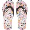 image:imageRoxy Girls Tahiti VII Flip Flop SandalBlackCandy Pink 233